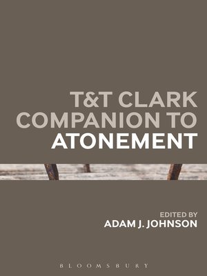 cover image of T&T Clark Companion to Atonement